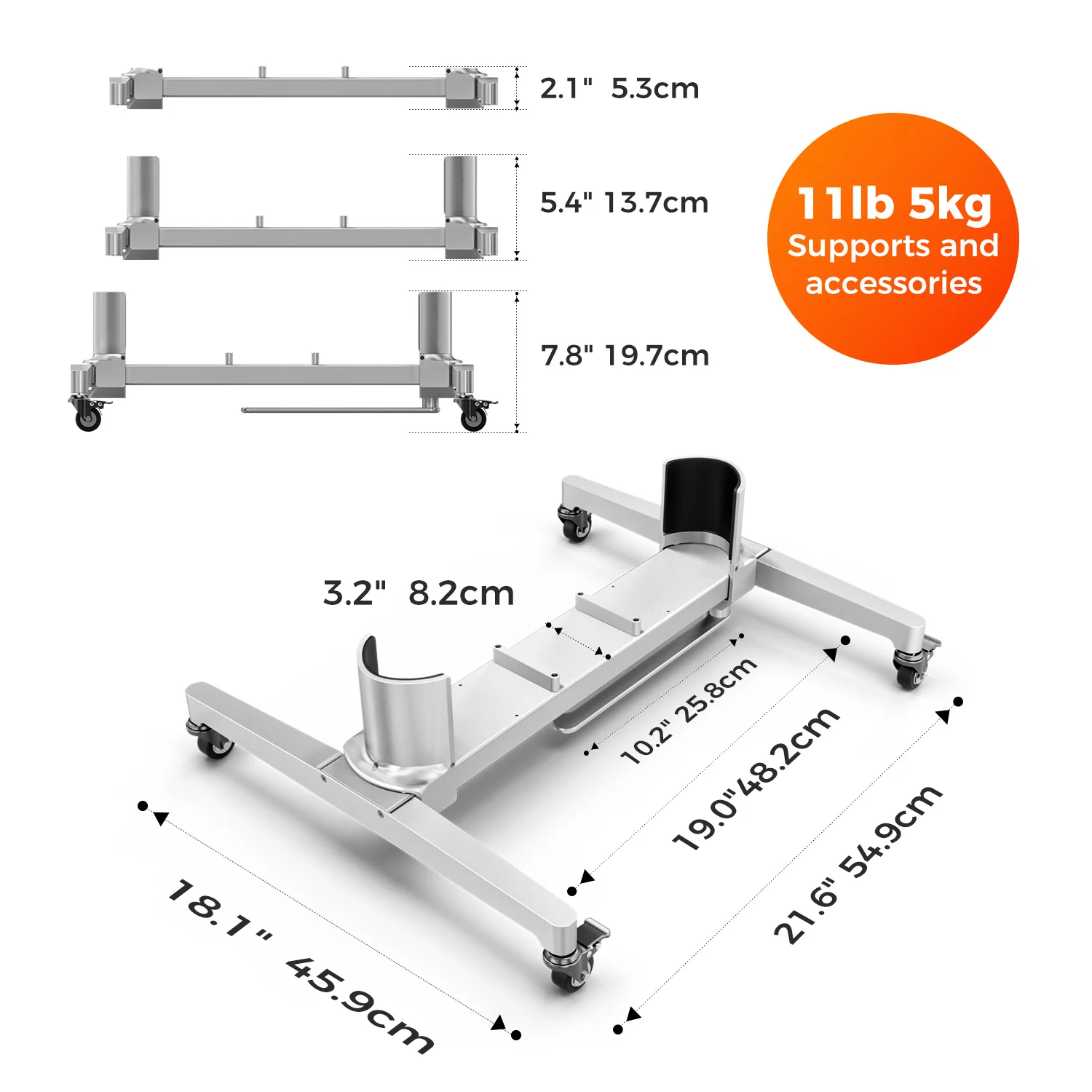 Adjustable Mobile Stand - Image 5